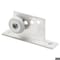 Prime-Line Tub Enclosure Roller and Bracket Assembly, 3/4in, Oval Edge Nylon Tire, Steel Ball Bearings M 6034 - alternate 1